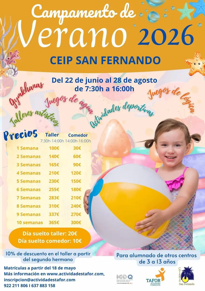 San Fernando Alumnos otros centros 2026