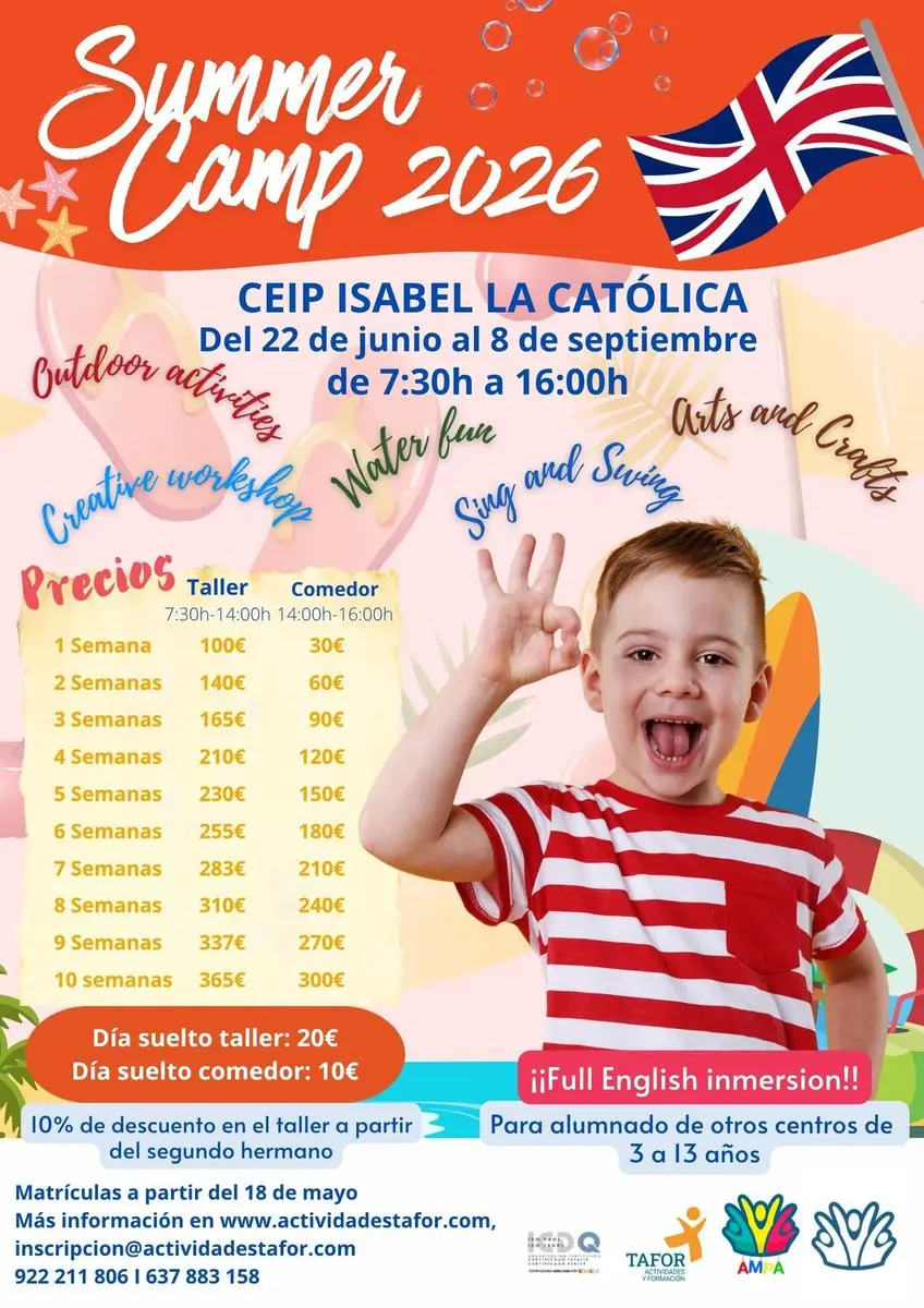 Isabel La Catolica alumnos externos 2026