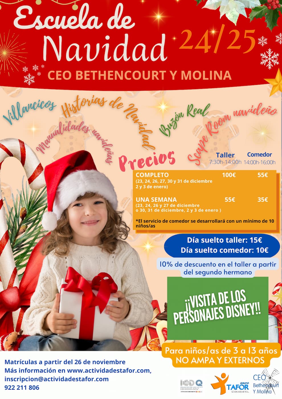 CEO Bethencourt y Molina No AMPA y externos