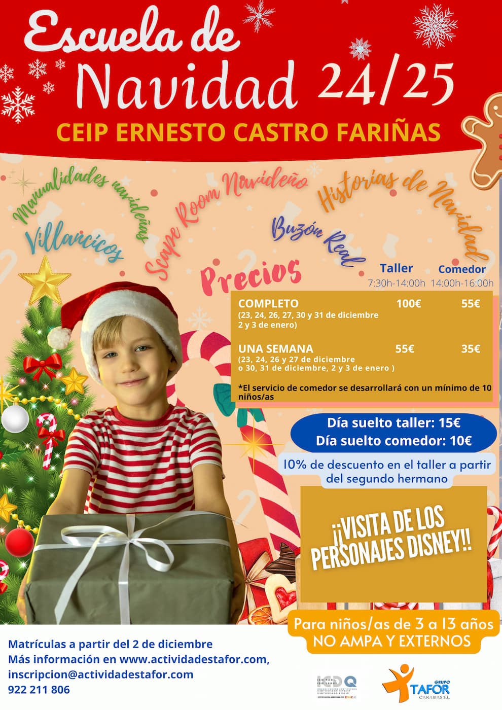CEIP Ernesto Castro Fariñas No AMPA y externos