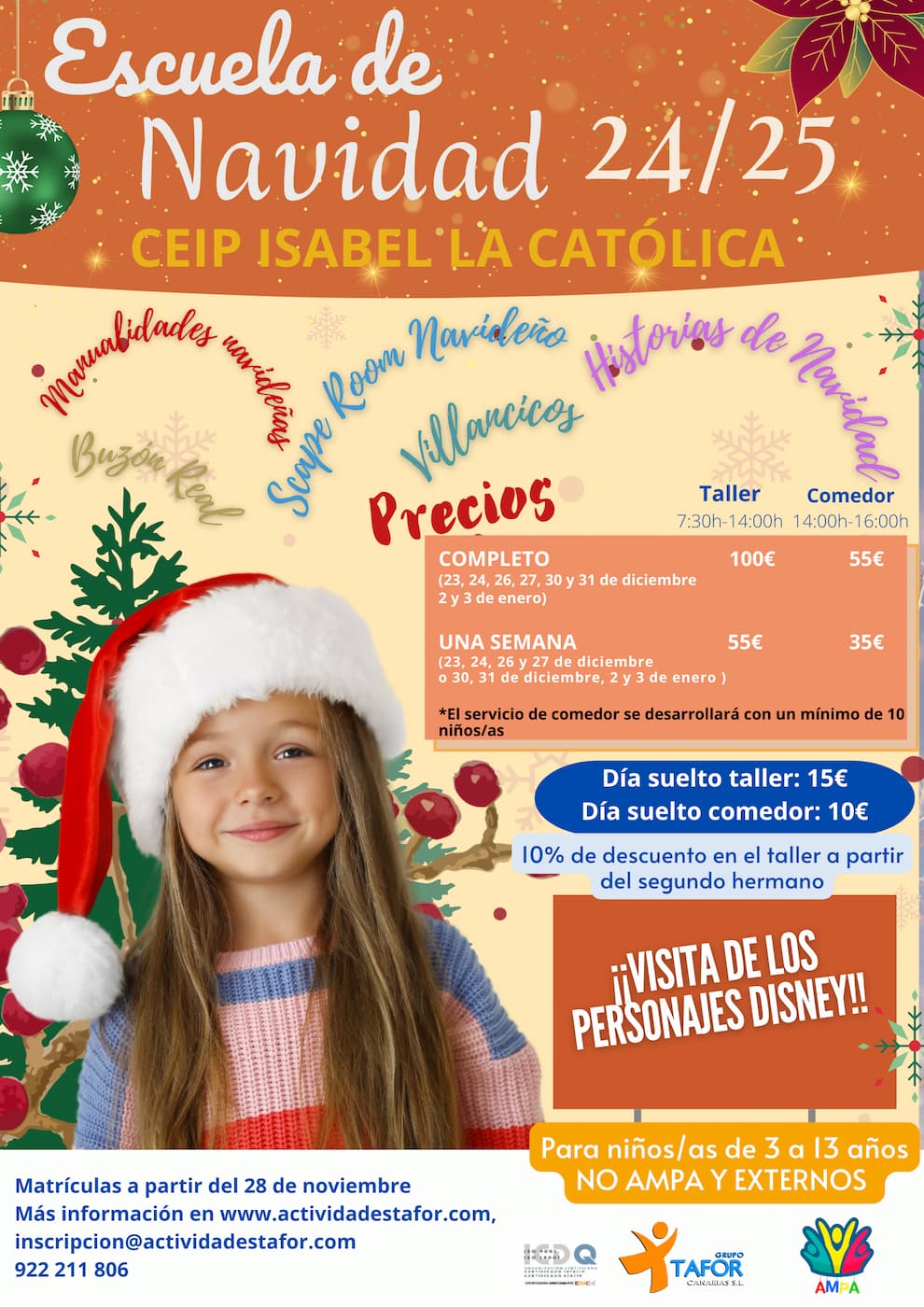 CEIP Isabel La Católica No AMPA y externos